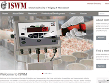 Tablet Screenshot of iswm.org